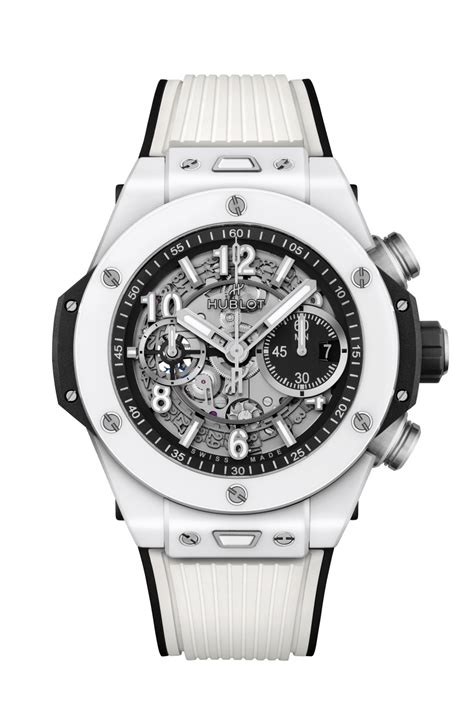 hublot white band|Hublot big bang white ceramic.